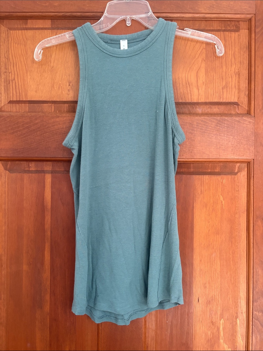 lululemon athletica Ribbed Tank Top in Teal